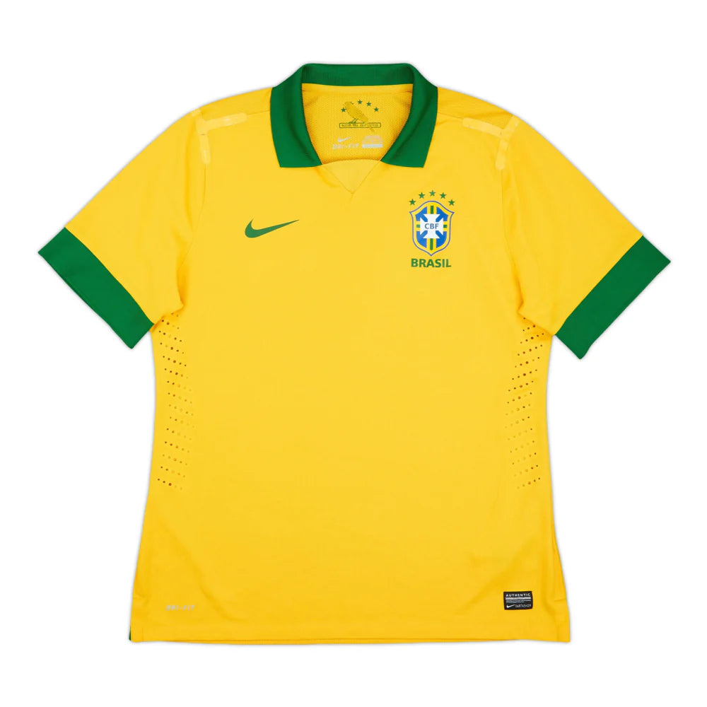 2013 Brazil Home Shirt 