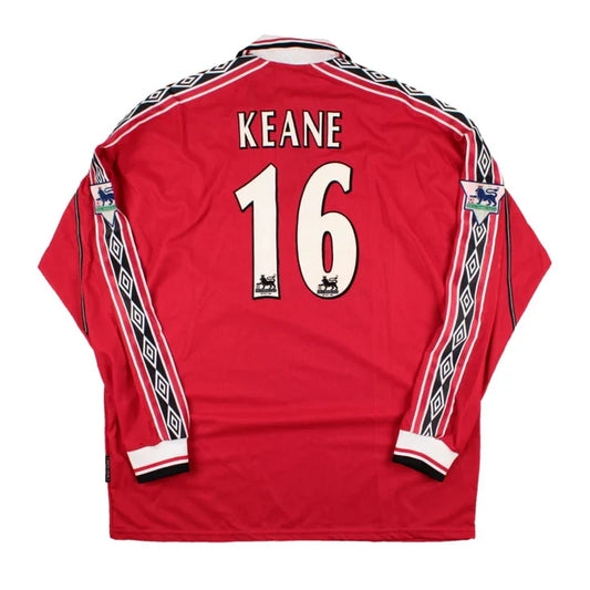 1998-00 Manchester United FC Long Sleeve Home Kit
