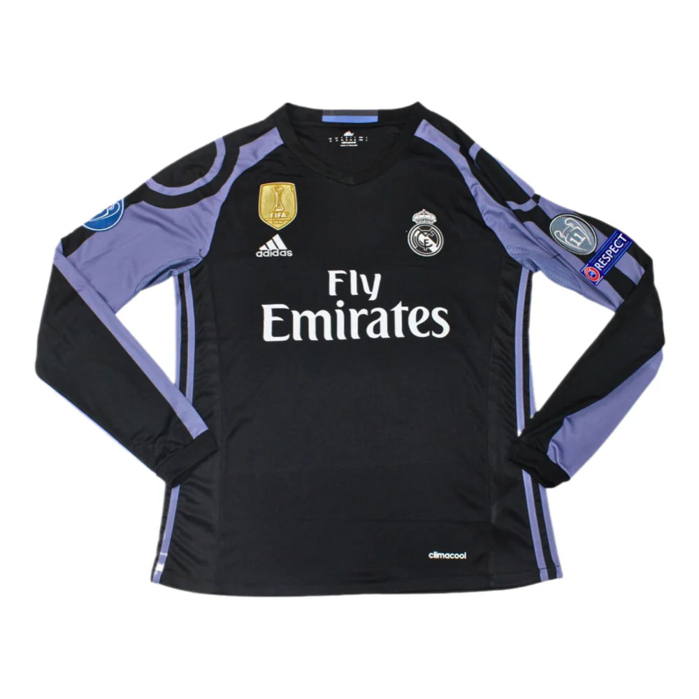 Camiseta de manga larga de la tercera equipación del Real Madrid CF 2016-17