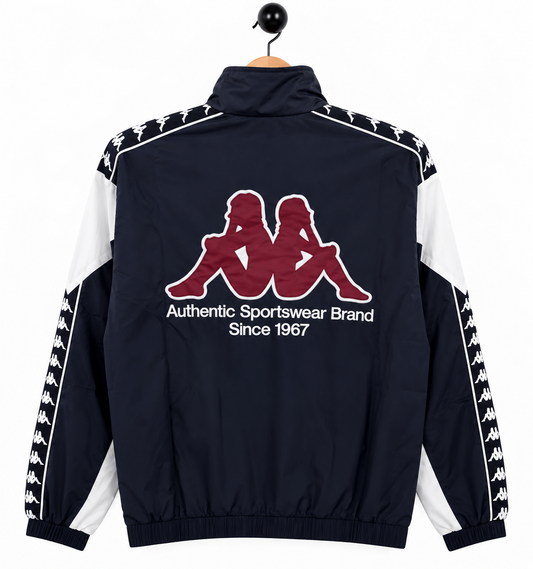 Windbreaker Jacket Real Madrid Retro Kappa