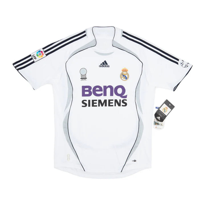 Camiseta local del Real Madrid CF 2006-07