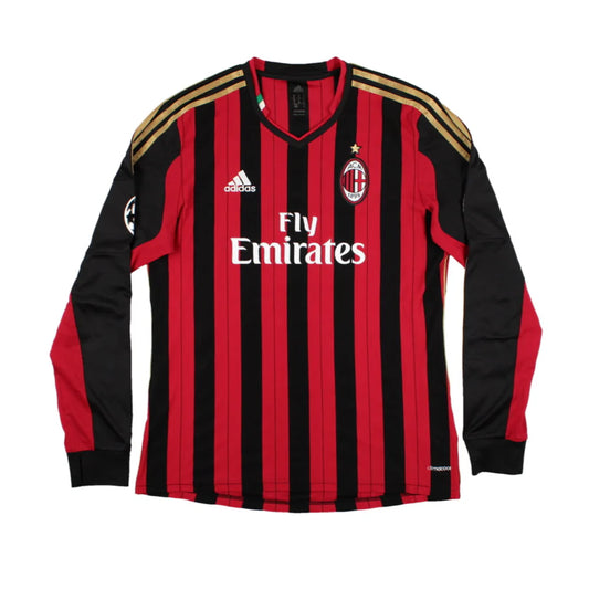 Camiseta de local del AC Milan 2012-13 de manga larga