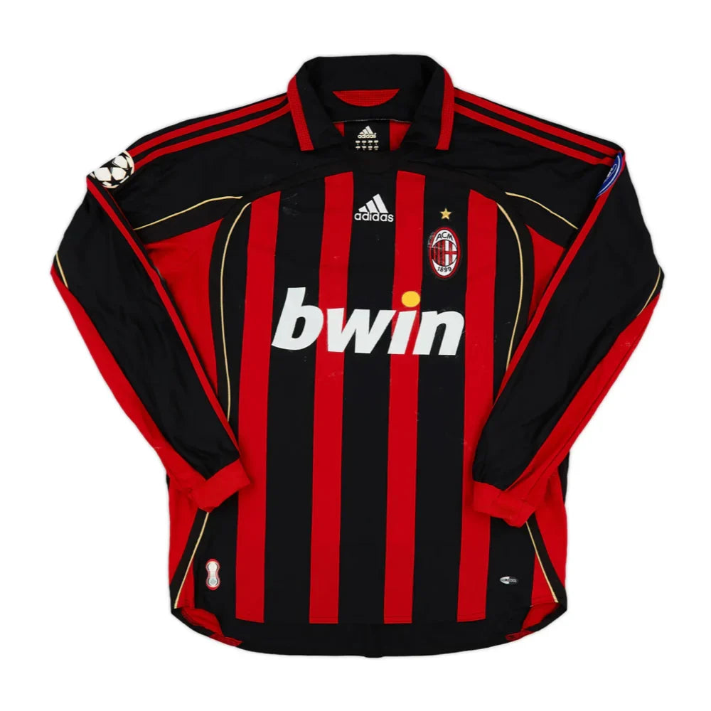 2006-07 AC Milan Long Sleeve Home Kit