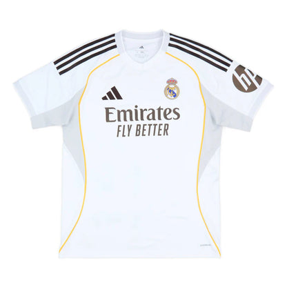 Kids 2025-26 Real Madrid CF Home Shirt