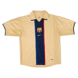 2001-02 FC Barcelona Away Kit