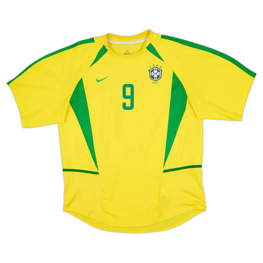 2002 Brazil Home Shirt