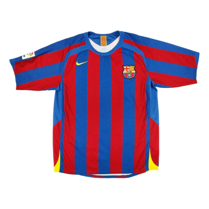 2005-06 FC Barcelona Heimtrikot