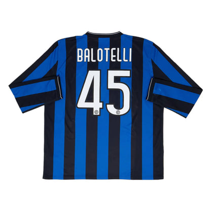 Camiseta de local del Inter de Milán 2009-10 de manga larga