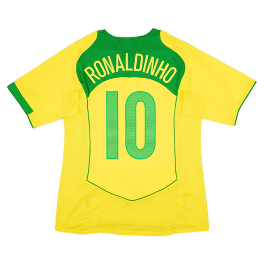 2004 Brazil Home Shirt