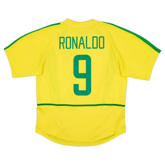 2002 Brazil Home Shirt
