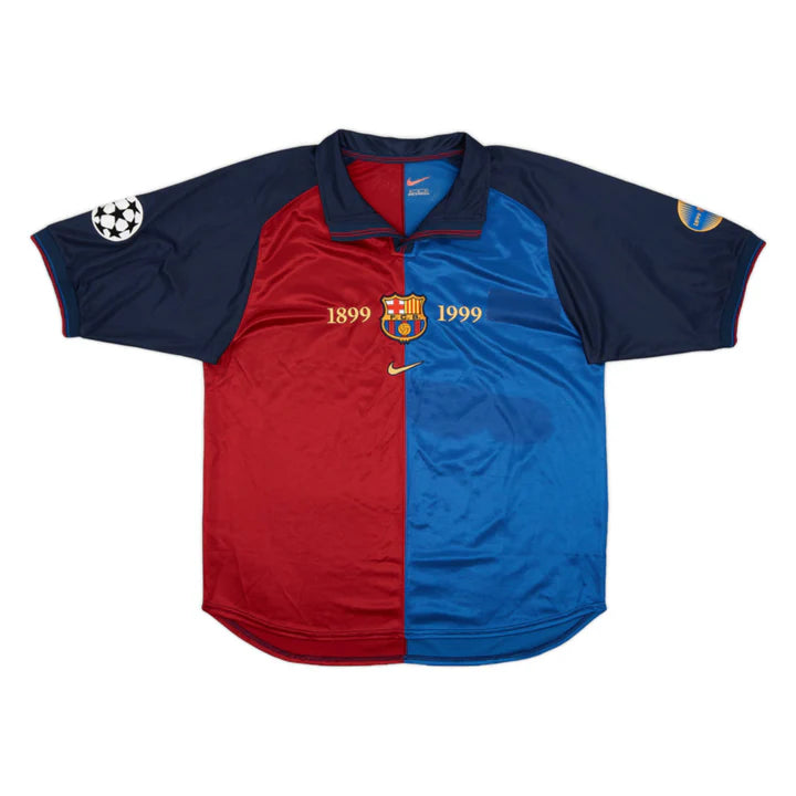Camiseta de local del FC Barcelona 1999-00