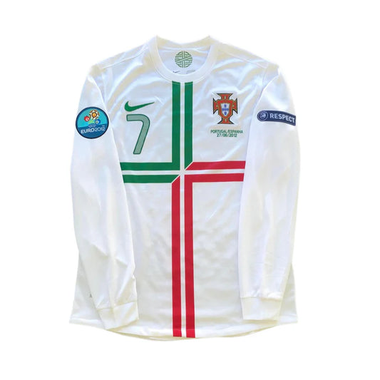 2012 Portugal Away Shirt Long Sleeve