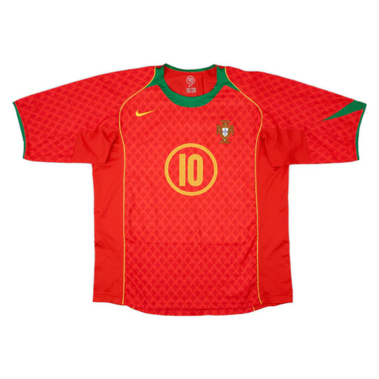 2004 Portugal Home Shirt ­