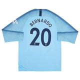 2018-19 Manchester City FC Home Long Sleeve Kit ­