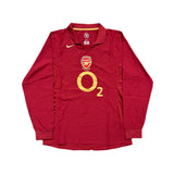 2005-06 Arsenal FC Langarm-Heimtrikot