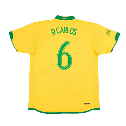 2006 Brazil Home Shirt