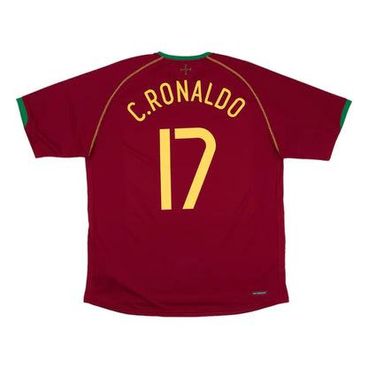 2006 Portugal Home Shirt