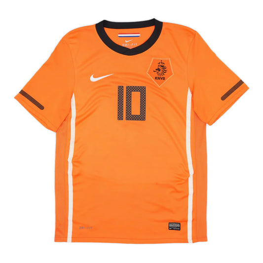 2010 Netherlands Home Shirt