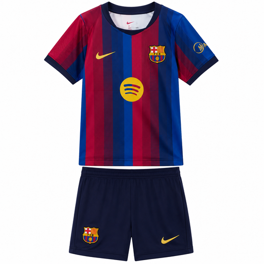 Kids 2026-2027 Fc Barcelona Home kit