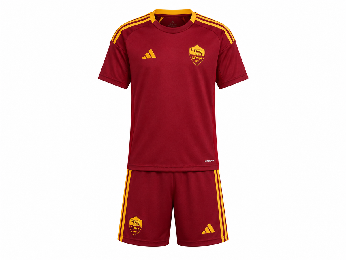 Kids 2026-2027 As Roma Home kit