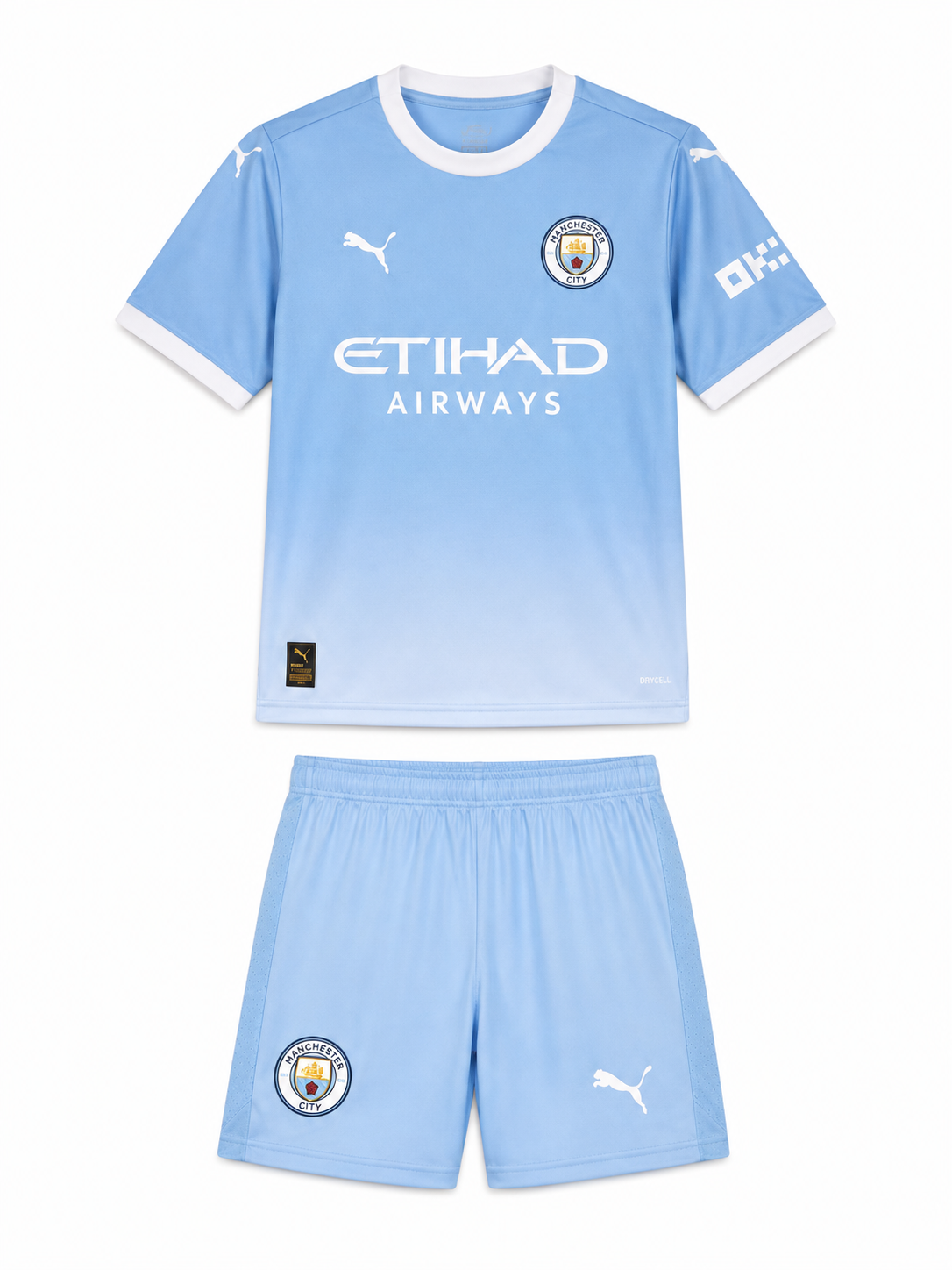 Kids 2026-2027 Manchester City Home kit