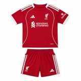 Kids 2025-2026 Liverpool Home kit