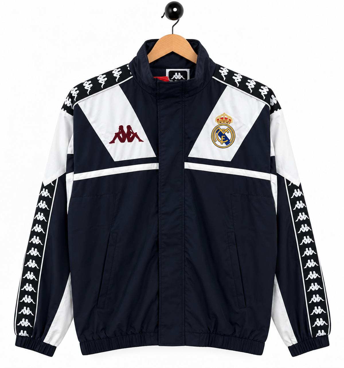 Windbreaker Jacket Real Madrid Retro Kappa