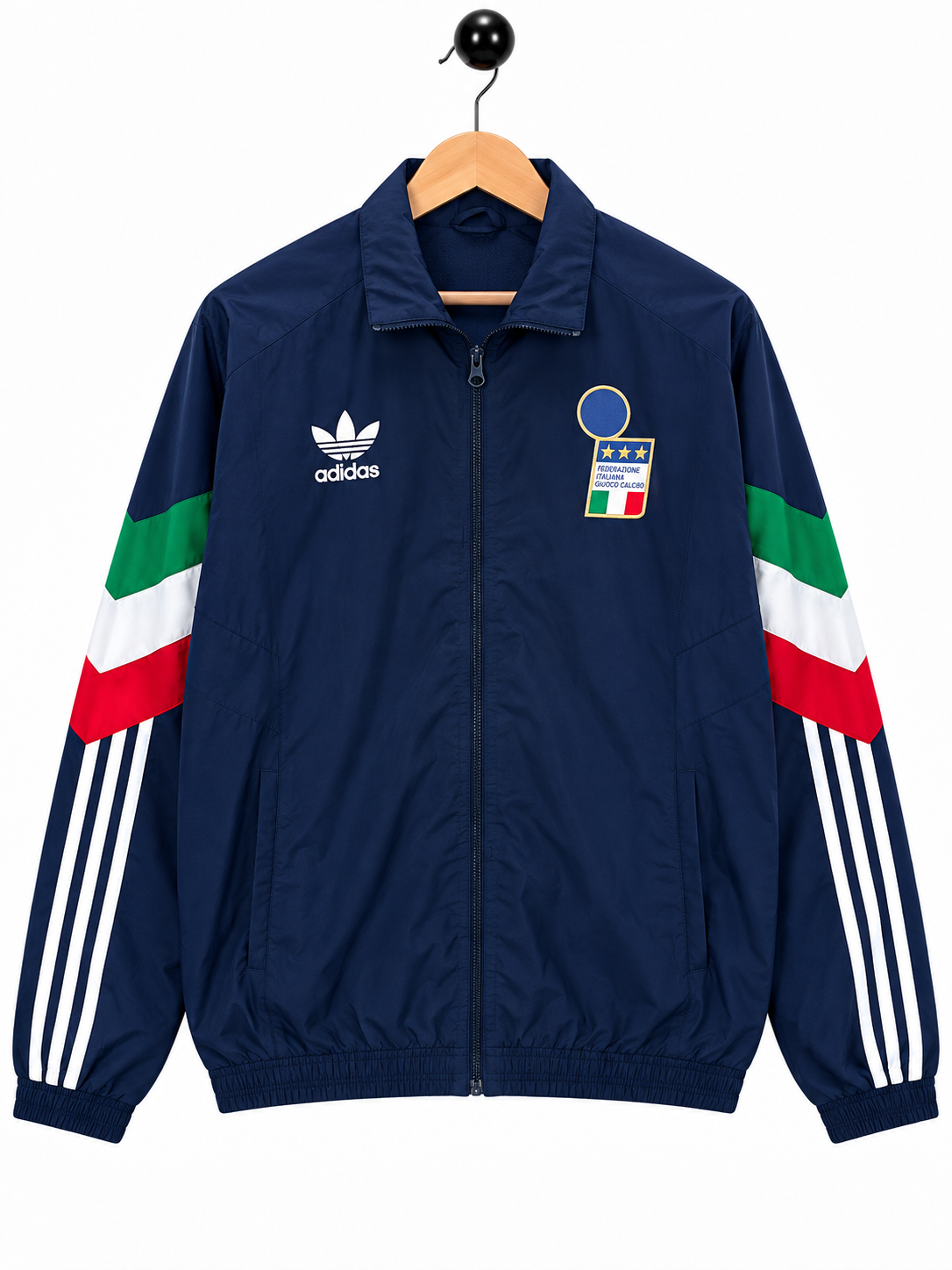 Windbreaker Jacket Italy Retro Blue