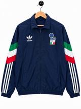 Windbreaker Jacket Italy Retro Blue