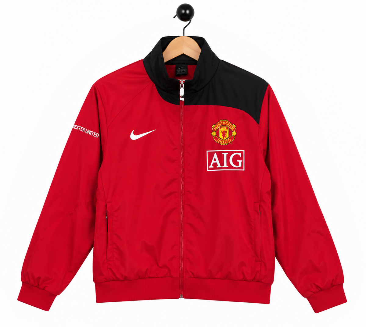 Windbreaker Jacket Manchester United Retro Red