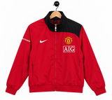 Windbreaker Jacket Manchester United Retro Red