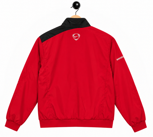 Windbreaker Jacket Manchester United Retro Red