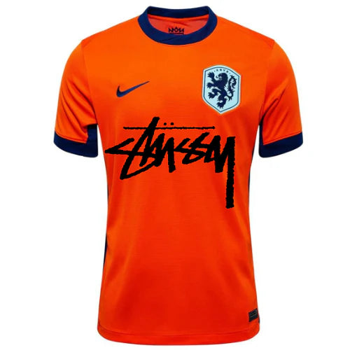 2025 Netherlands Home Kit x Stüssy Special Edition Shirt