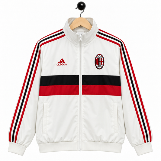 Windbreaker Jacket Ac Milan Retro
